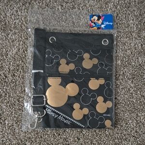 Disney‎ Black and Gold Mickey Mouse Crossbody Bag